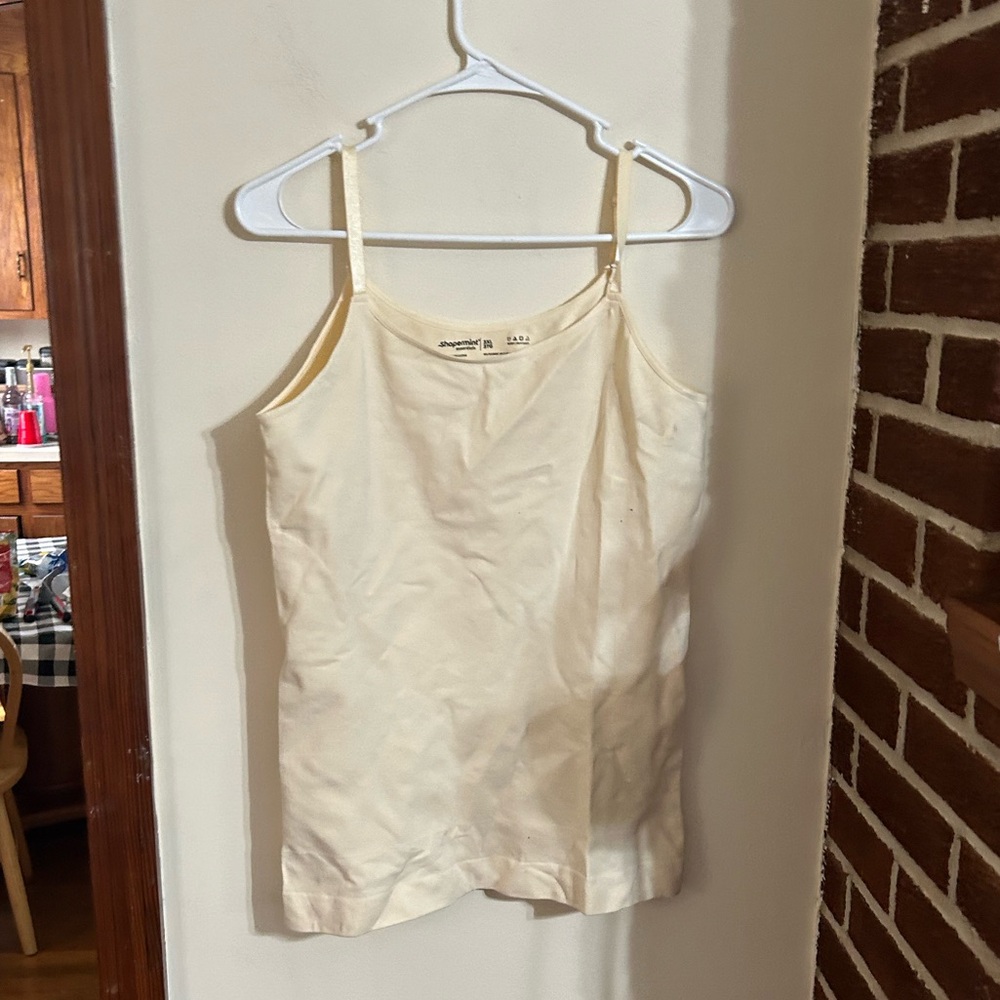 NWOT Shapermint essentials cream colored camisole size 3x